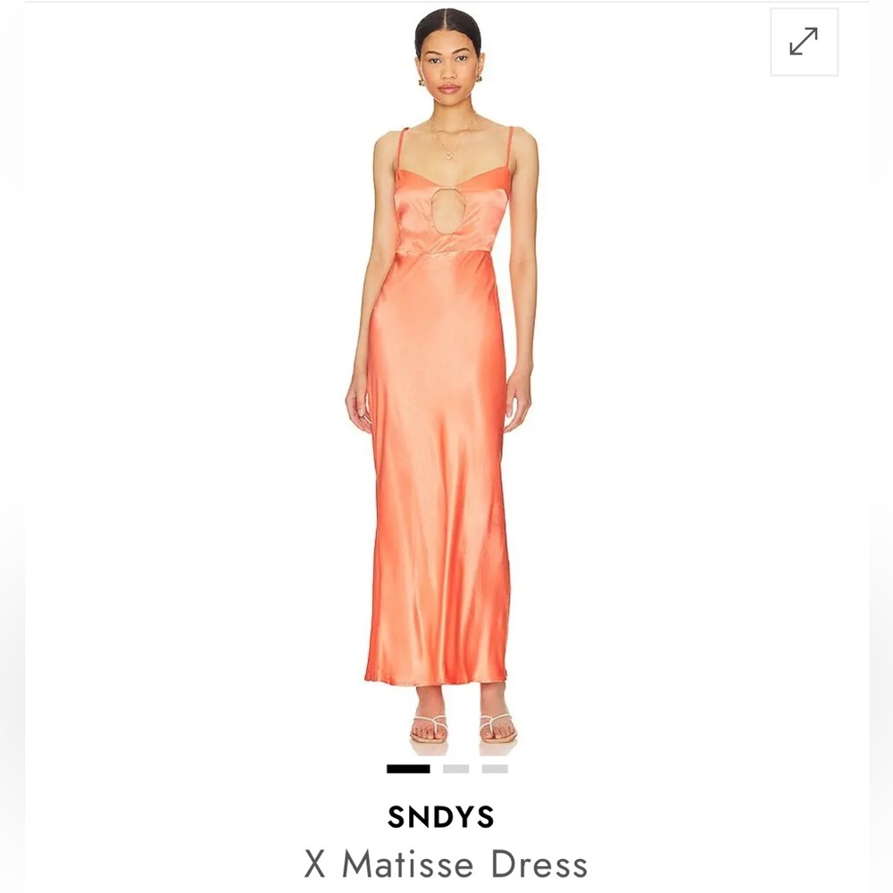 NWT SNDYS X Matisse Dress in Salmon